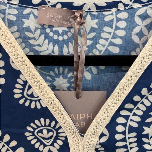 Saiph Lab | Crochet Bell Sleeve Dress | Size Large (style: 53581) - Picture 3 of 5